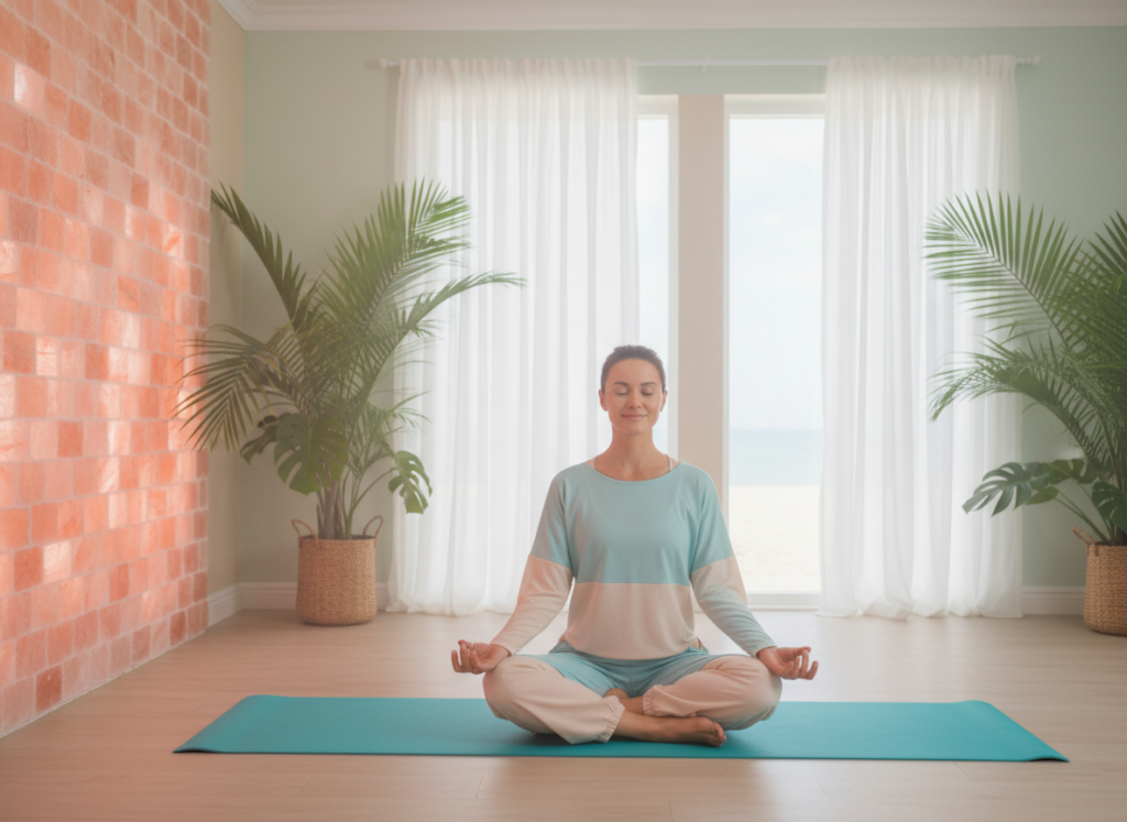 Yoga in der Meerraum Salzgrotte Eschborn